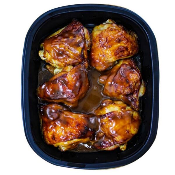 Sticky BBQ Chicken Thighs - 500g - Image 2