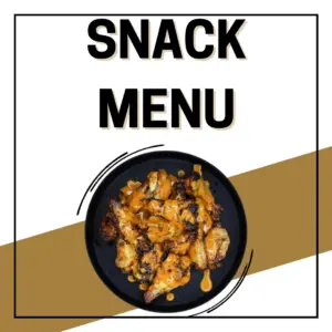 Snack Menu