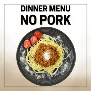 No Pork